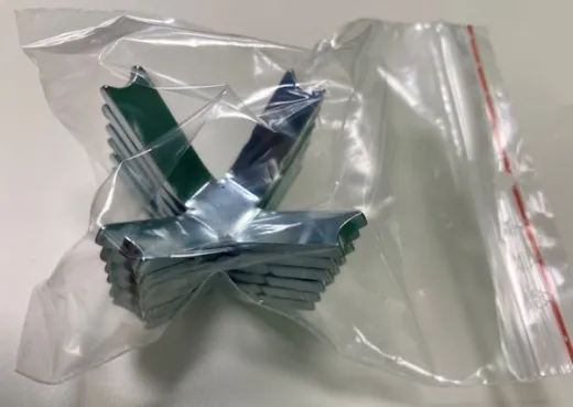 6 x Verbinder für Doppelseitige Pyramide - Oktaeder 90 Grad