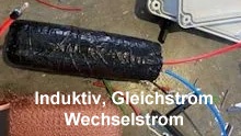 Induktiv, Gleichstrom oder Wechselstrom