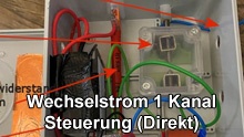 Wechselstrom 1 Kanal Steuerung (Direkt)
